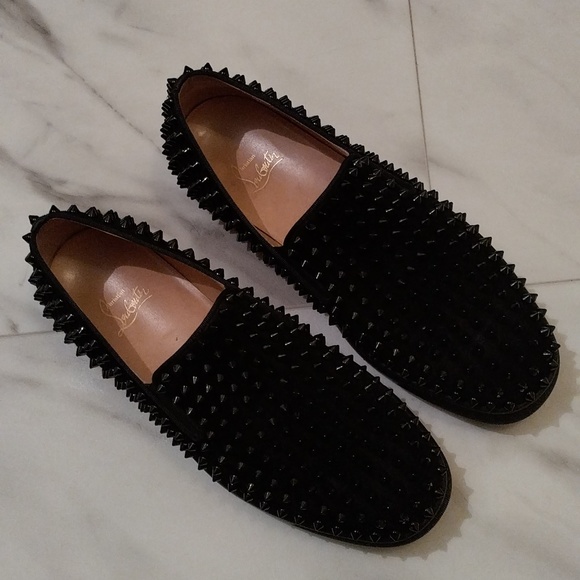 CHRISTIAN LOUBOUTIN Roller Boat Spike Sneakers - Picture 2 of 8